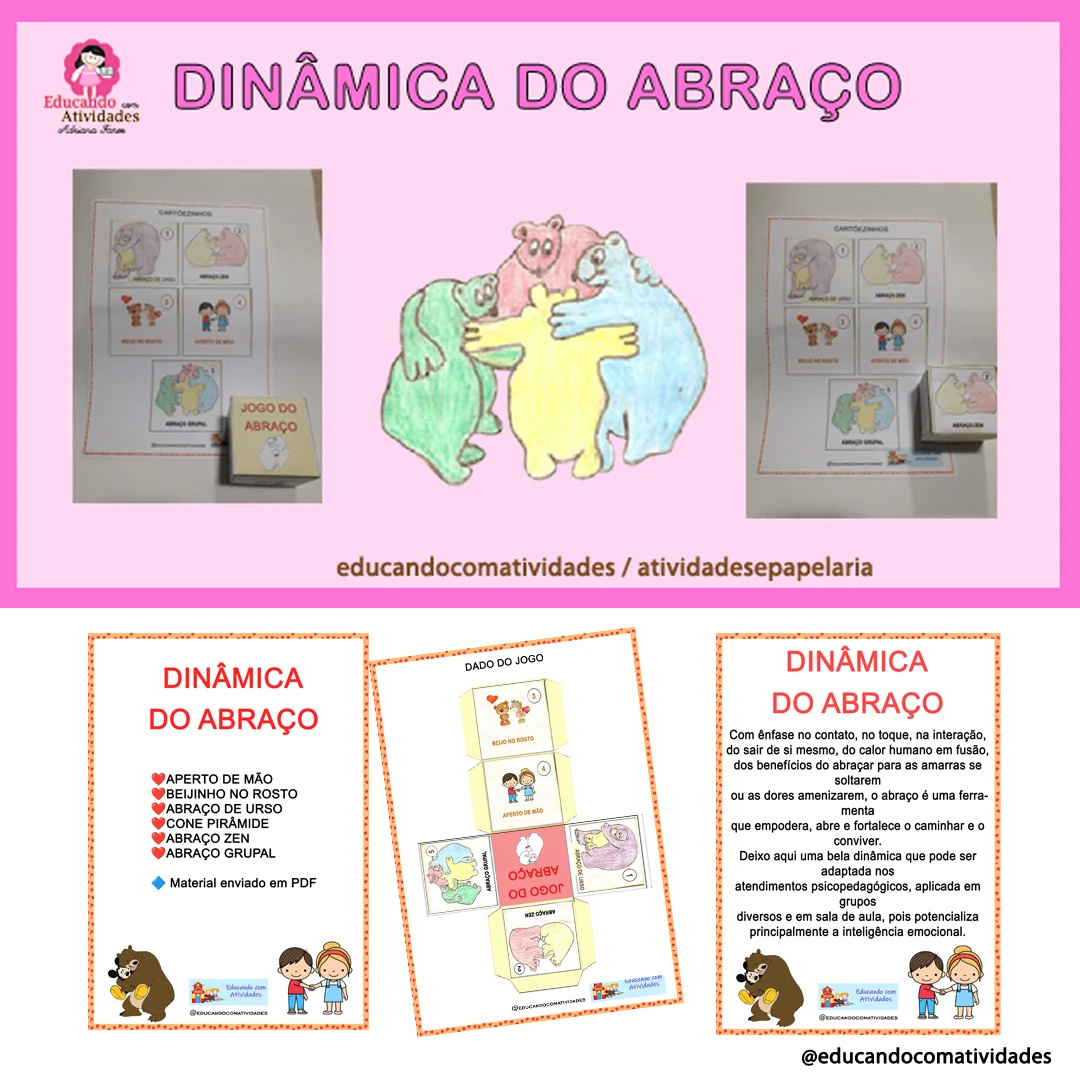 ♥ DINÂMICA DO ABRAÇO