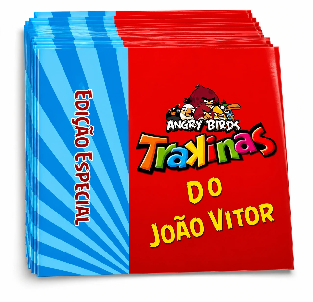🎉 Kit de Adesivos Personalizados Angry Birds