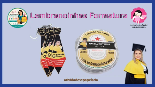 ✨ Lembrancinhas personalizadas para Formatura
