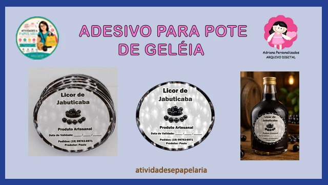 🍷 Rótulos personalizados para licor artesanal