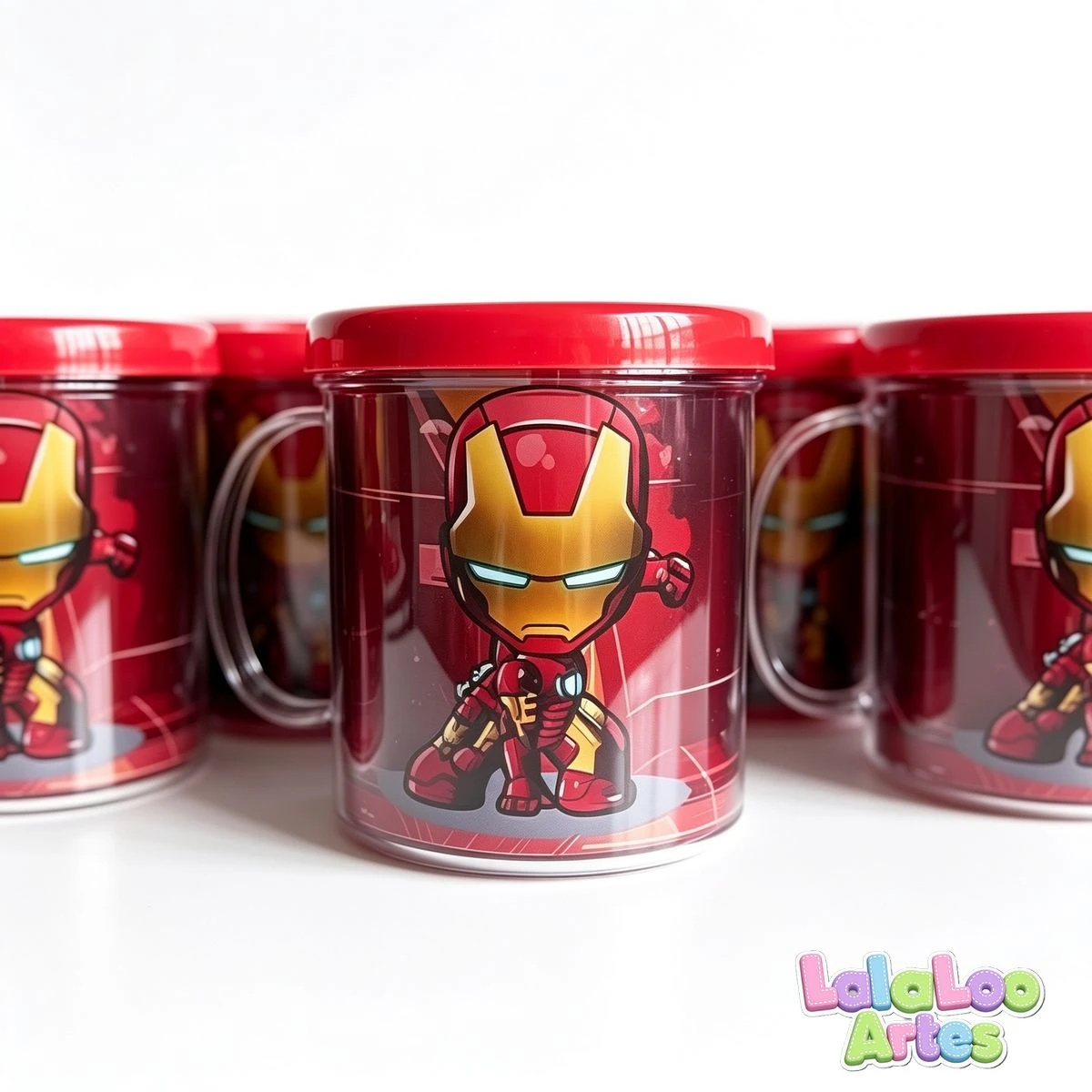 10 Caneca Homem de Ferro Personalizada