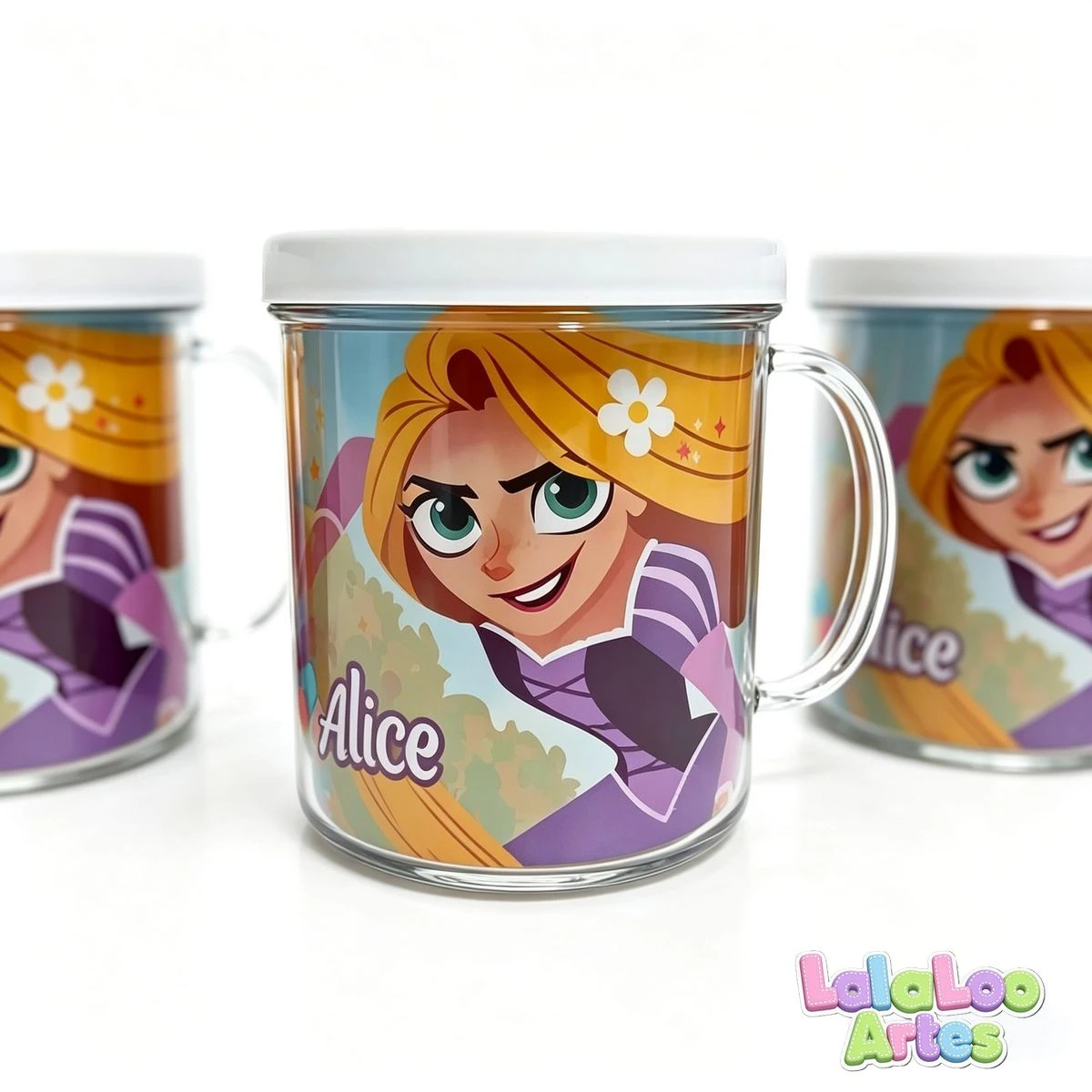 10 Caneca Rapunzel Enrolados Personalizada