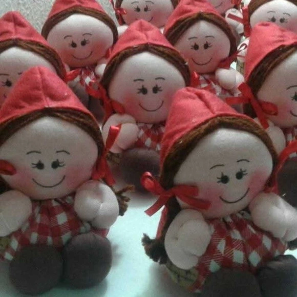 10 Chapeuzinhos Vermelho Lembrancinhas