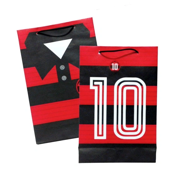10 Sacolinha Flamengo para Lembrancinha de Festa Infantil