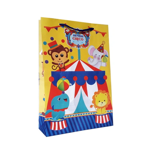 10 Sacolinha para Lembrancinha Circo Menino