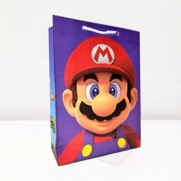 10 Sacolinha Super Mario para Lembrancinha de Festa