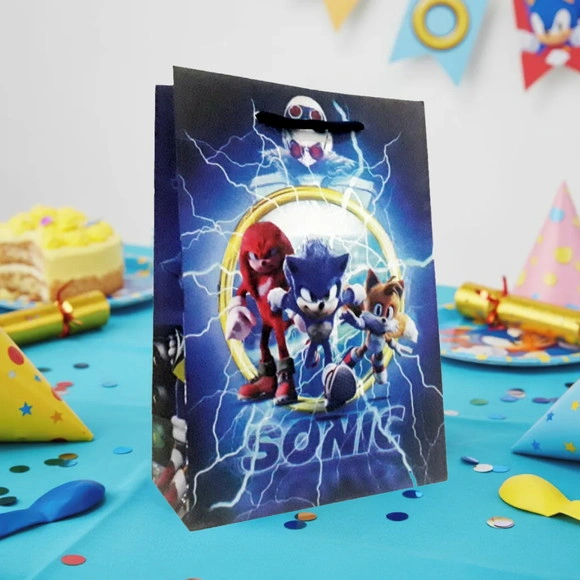 10 Sacolinha Surpresa Sonic para Lembrancinhas Infantil