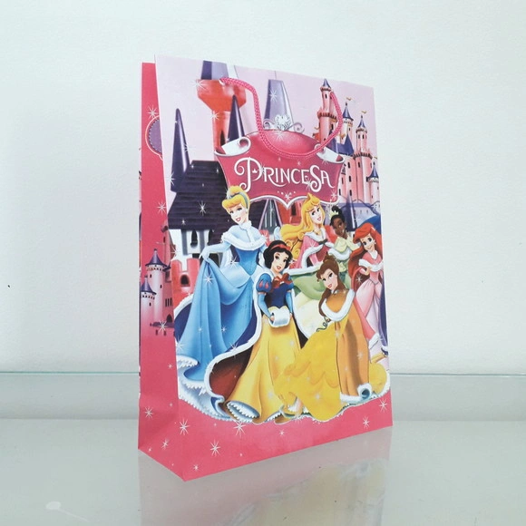 10 Sacolinhas Princesas para Lembrancinha de Aniversário