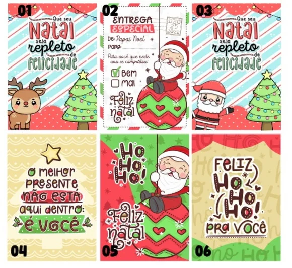 100 Cartões de Natal