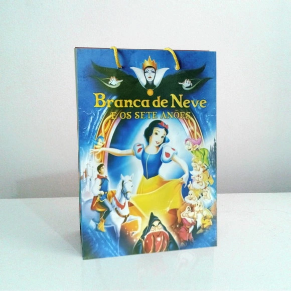 20 Sacolinha Surpresa Branca de Neve para Lembrancinha