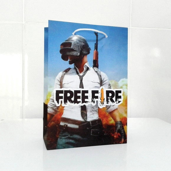20 Sacolinha Free Fire para Lembrancinha de Festa