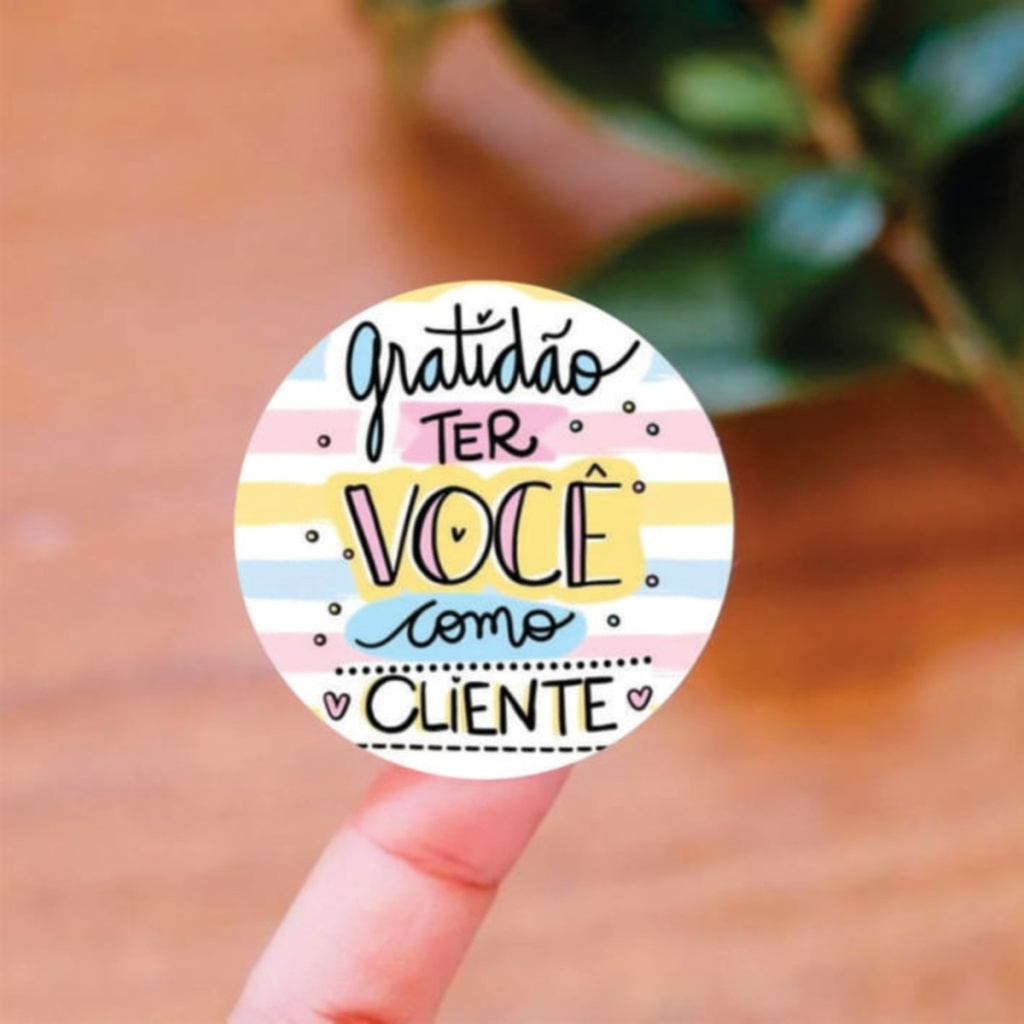 2000 un Adesivo Personalizado Etiqueta 3x3cm