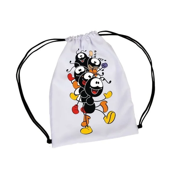 25 Bolsinha Sacochila Mochila Smiliguido - Aniversário