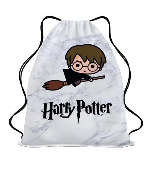 25 Mochila Saco Harry Potter Personalizada 25x35