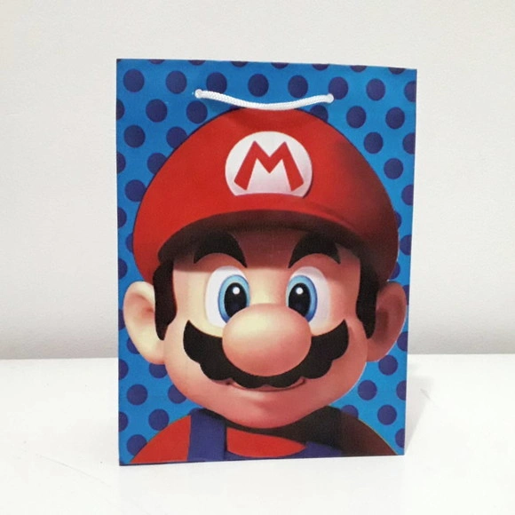 25 Sacolinha Super Mario para Lembrancinha de Festa