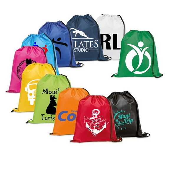 30 Mochila Saco Brindes para Empresas 30x40 Tamanho Grande