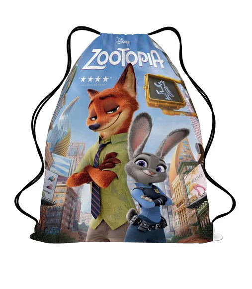30 Mochila Saco Zootopia Personalizada