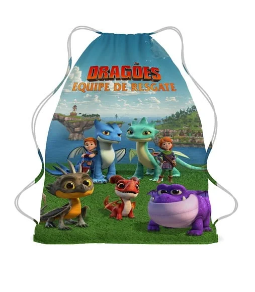 30 Mochila Sacochila Mochilinha Resgate do Dragagão