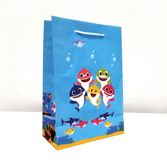 30 Sacolinha Baby Shark para Lembrancinha de Festa Infantil