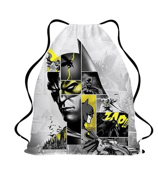 35 Lembrancinha Mochilinha Sacochila Batman-aniversário