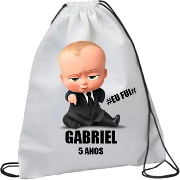 35 Mochila Saco Poderoso Chefinho