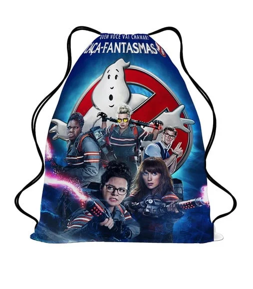 35 Sacochila Mochila Sacolinha Personalizada Caça Fantasma