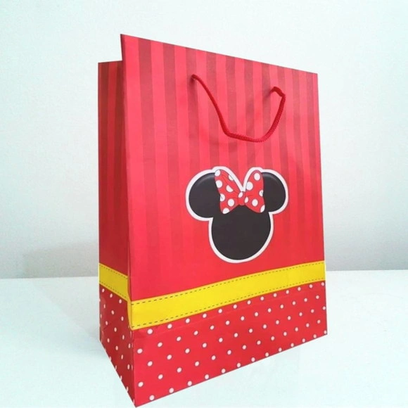 40 Sacolinha Minnie Vermelha para Lembrancinhas Surpresa