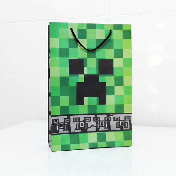 35 Sacolinha Minecraft para Lembrancinha de Festa