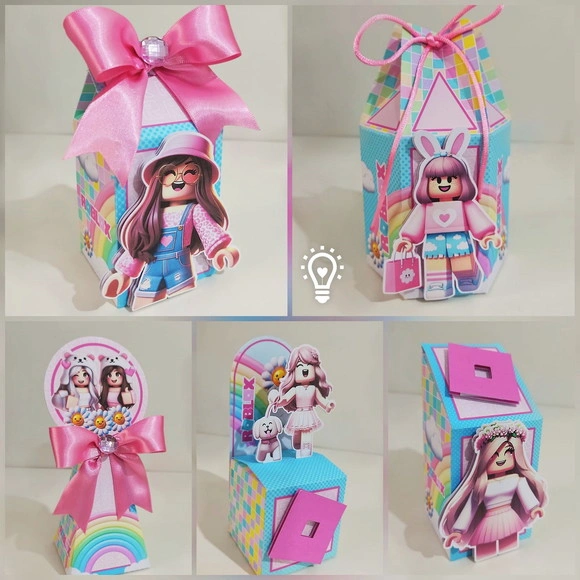 40 Lembrancinhas Roblox Menina