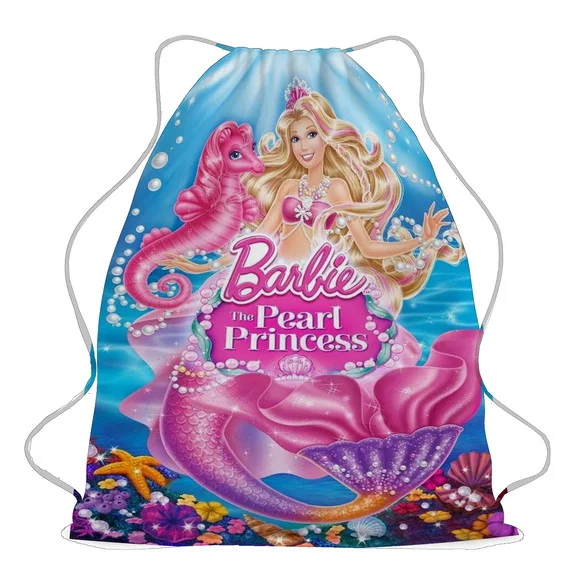 40 Mochila Saco Sacochila Barbie Personalizada