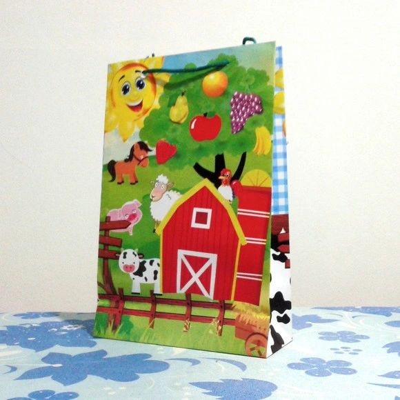 40 Sacolinha Fazendinha para Lembrancinha Infantil