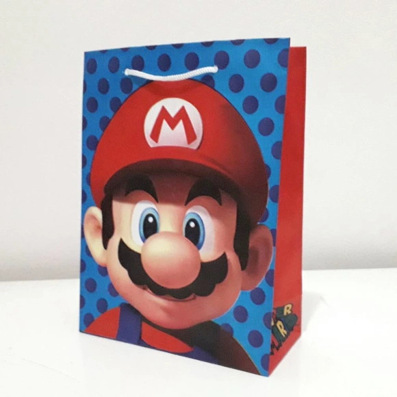 40 Sacolinha Super Mario para Lembrancinha de Festa