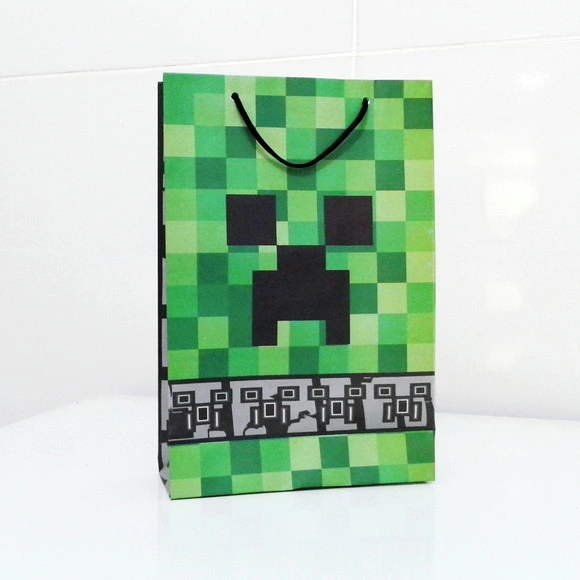 45 Sacolinhas Minecraft para Lembrancinhas de Festa
