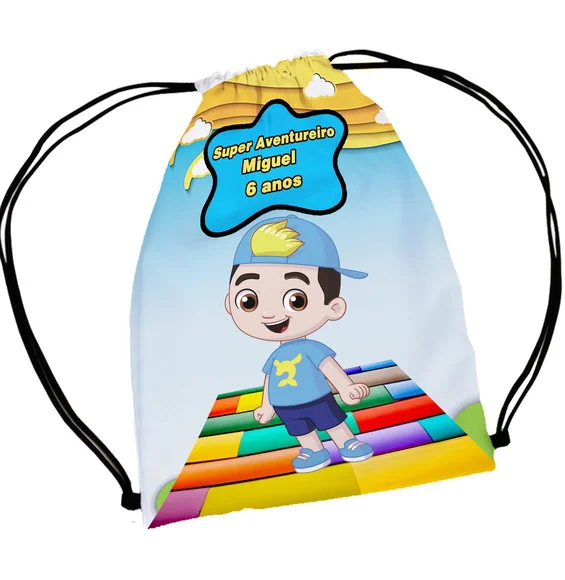 50 Mochila Saco Luccas Neto Personalizada
