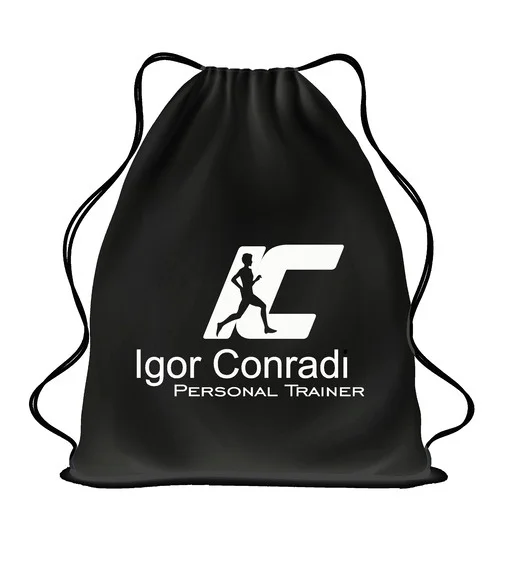 60 Mochila Sacochila Saco Sua Logo Brindes Loja Tam/ 30x40