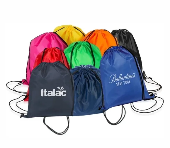 90 Sacochila Mochila Brindes para Empresas Tamanho 30x40