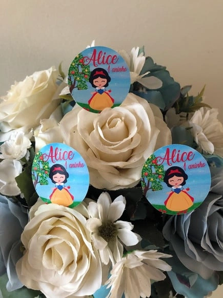 Adesivo Branca de Neve