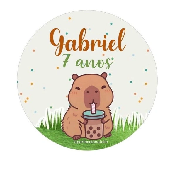 Adesivo Capivara