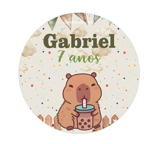 Adesivo Capivara