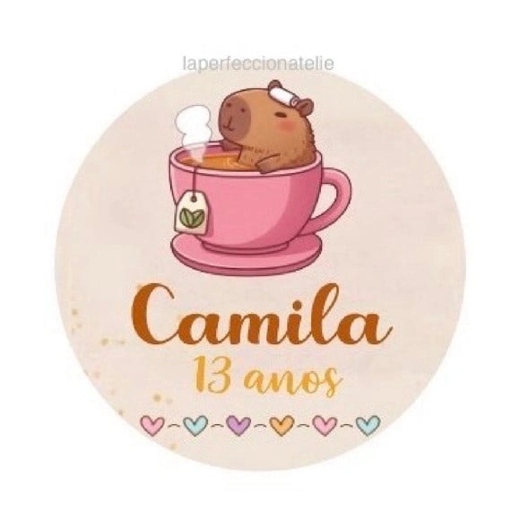 Adesivo Capivara