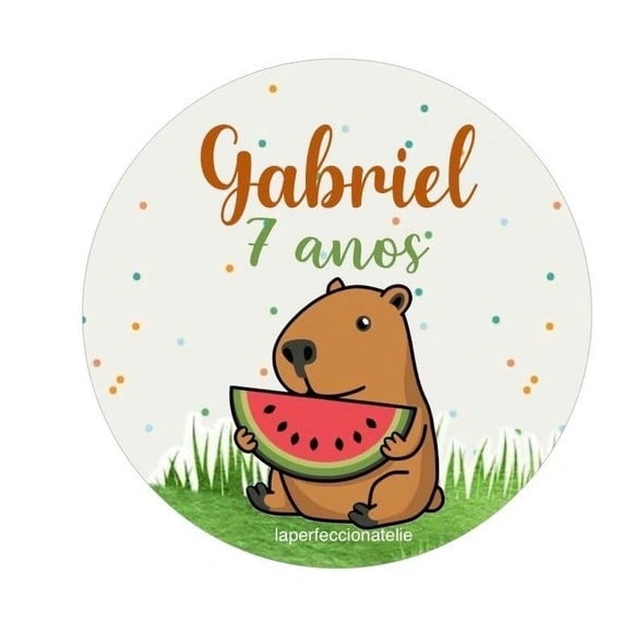 Adesivo Capivara