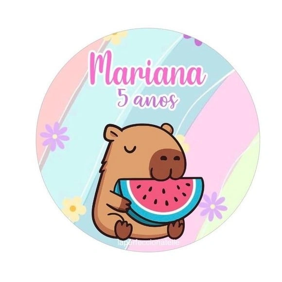 Adesivo Capivara
