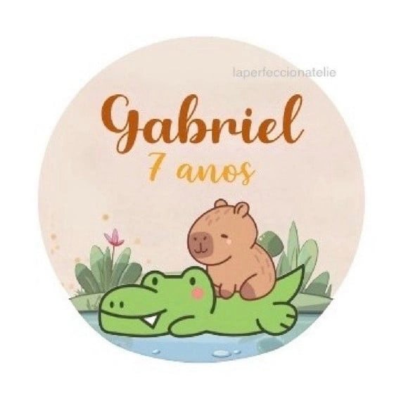 Adesivo Capivara
