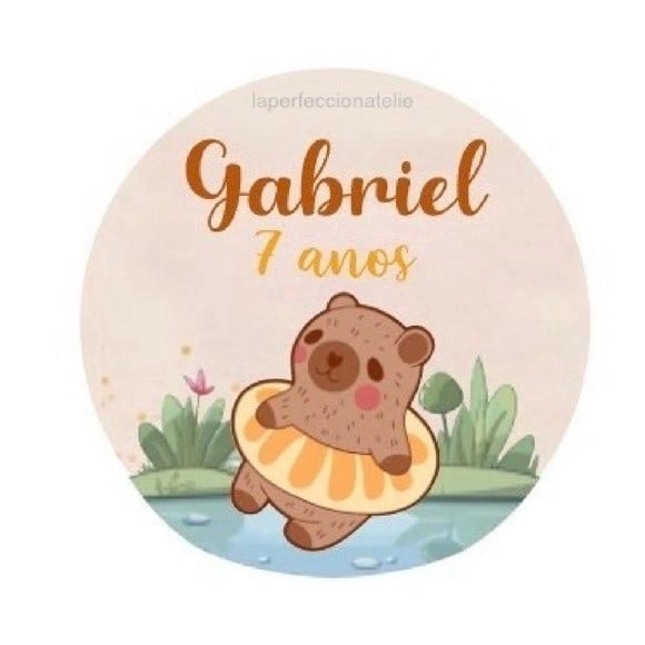Adesivo Capivara