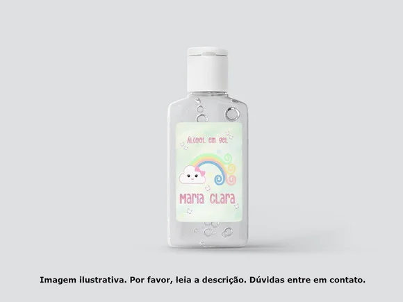 Adesivo Personalizado Frasco Chuva de Bênção