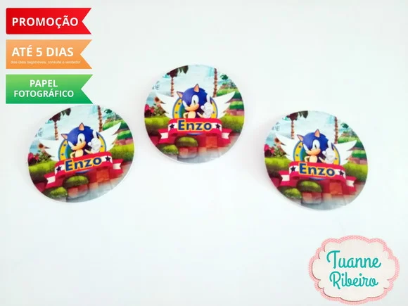 Adesivo Multi uso - Sonic