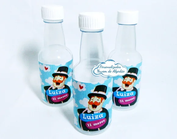 Adesivo p/ Garrafinha 50ml - Mundo Bita