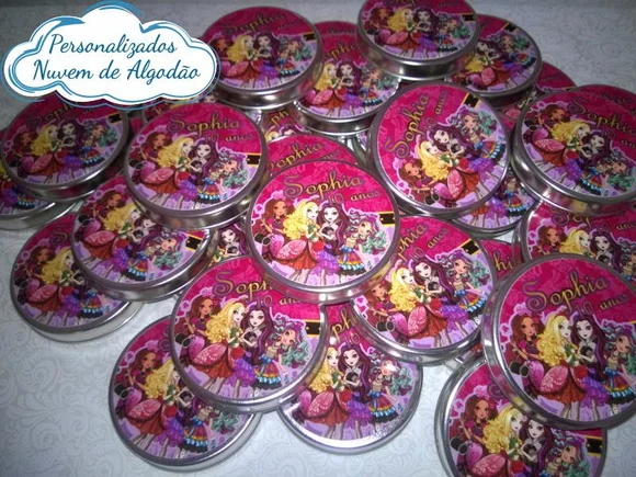 Adesivo p/ Latinha - Ever After High