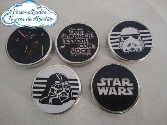 Adesivo p/ Latinha - Star Wars
