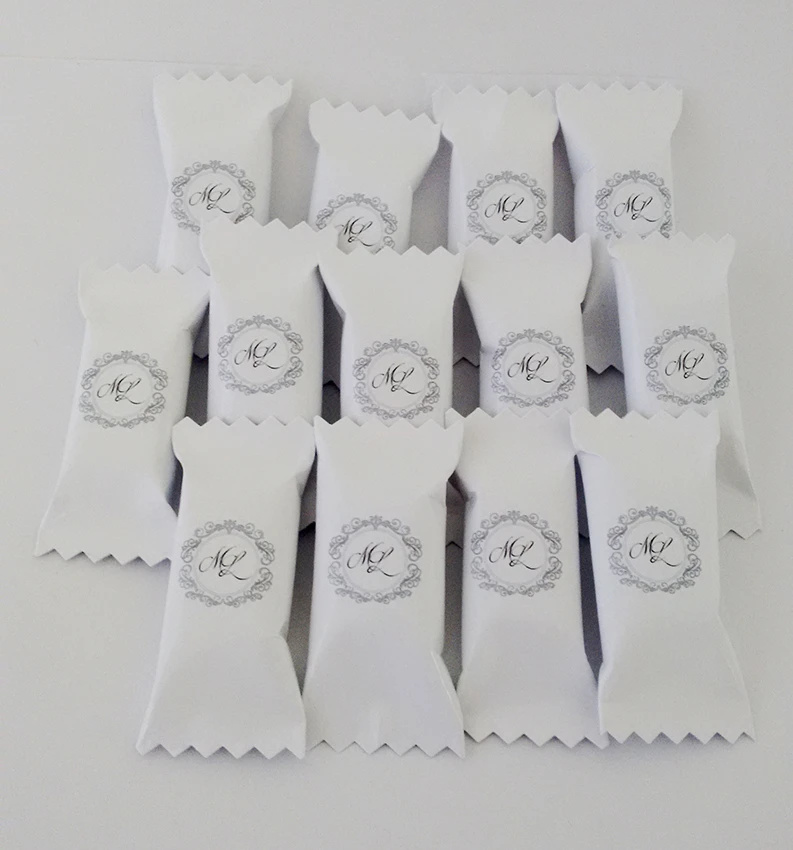 Adesivo para balas personalizadas